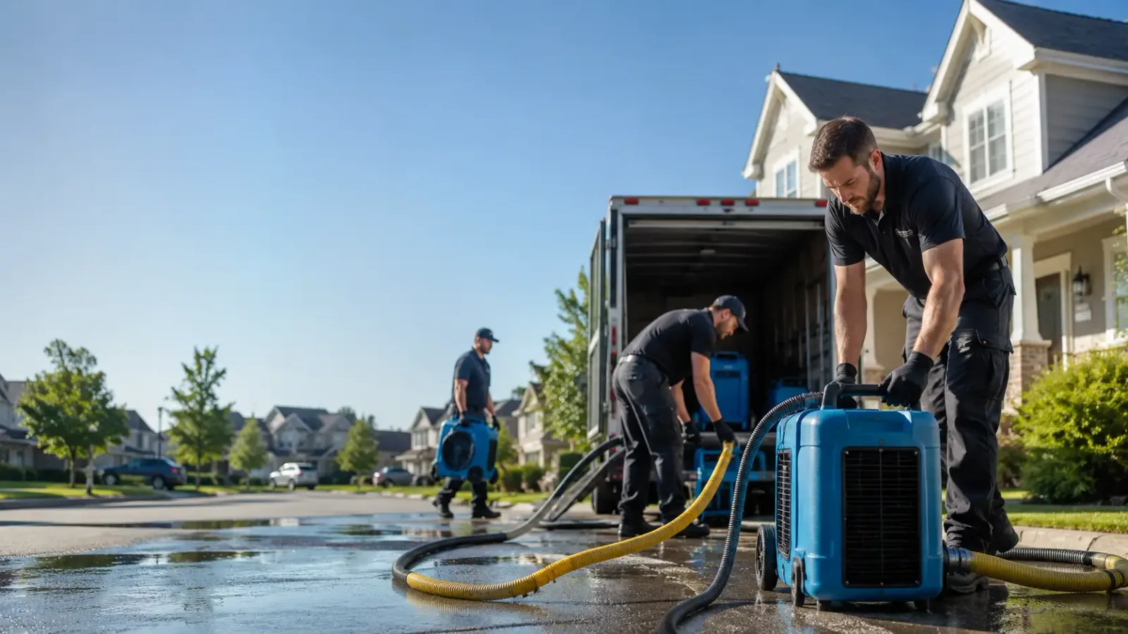 Water Damage Mitigation in Mcchord Afb, WA
